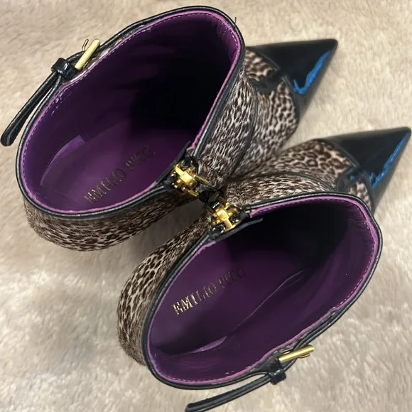 EMILIO PUCCI Ankle Booties - Picture 4 of 15
